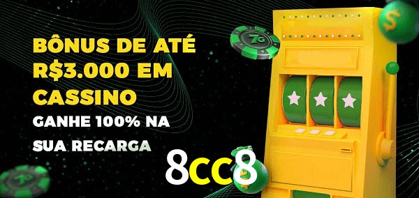 8cc8 melhor bônus de depósito